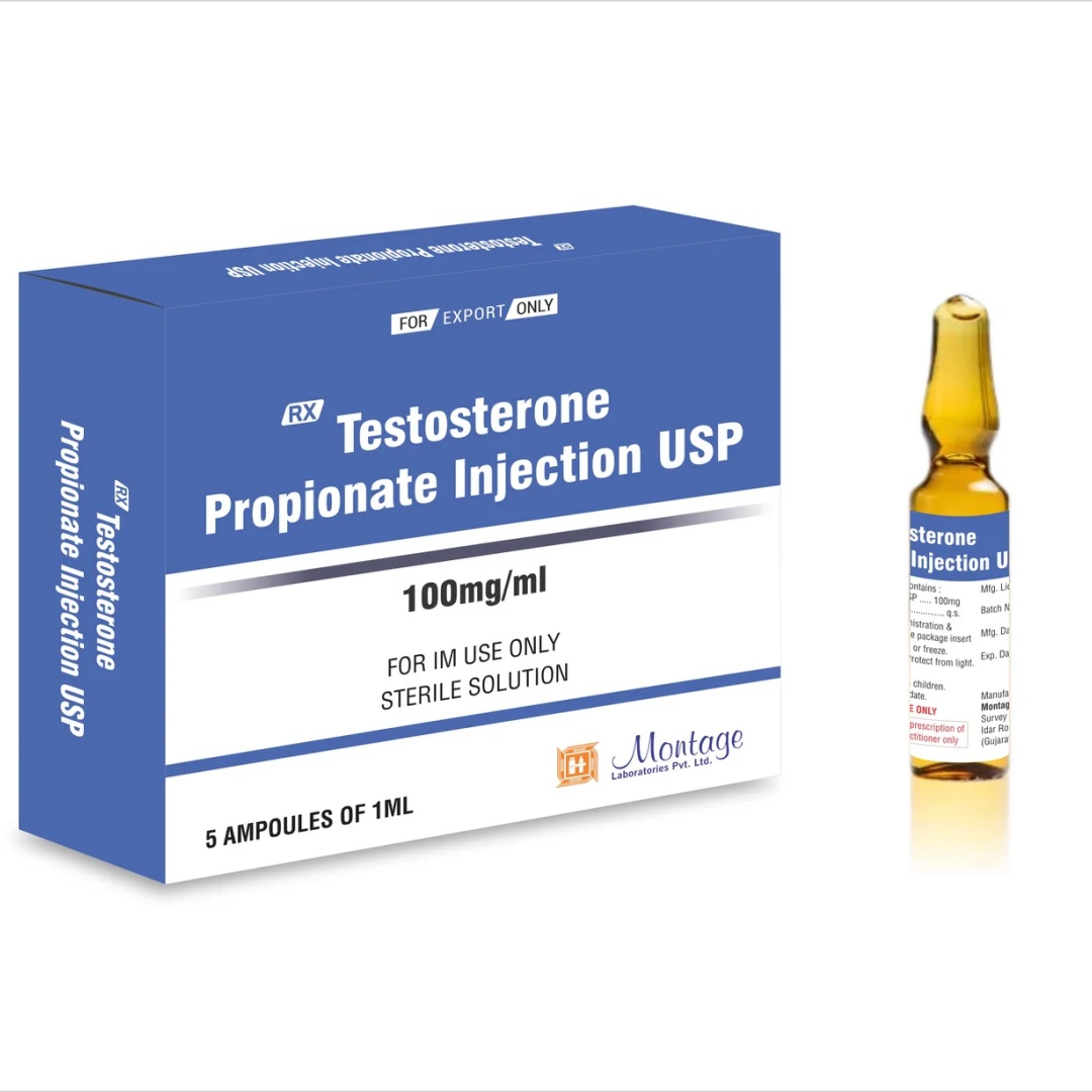 Testosterone Propionate 100mg/ml, 200mg/ml Injection